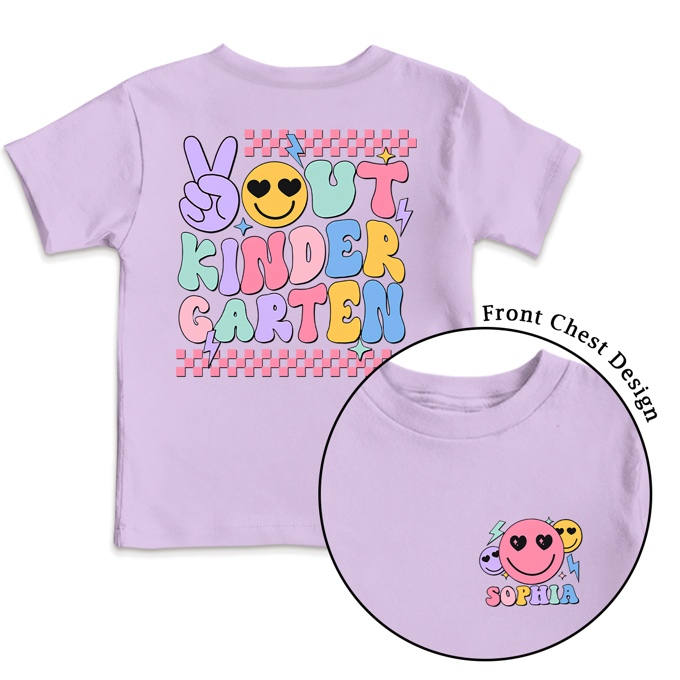 Personalized Kindergarten Graduation Toddler&Kid's Tees Beepumpkin 