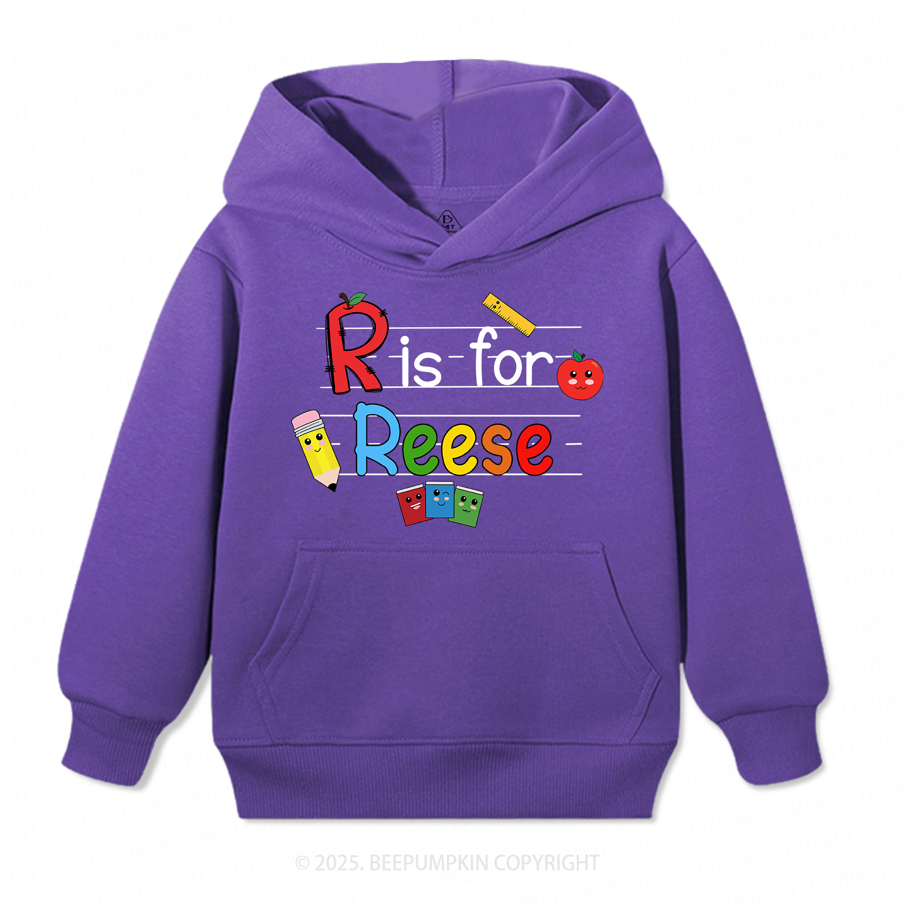 Personalized Kids Name Kid's Hoodies Beepumpkin