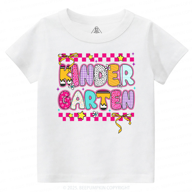 Personalized Back To School Floral Bundle Toddler&Kid's Tees Beepumpkin