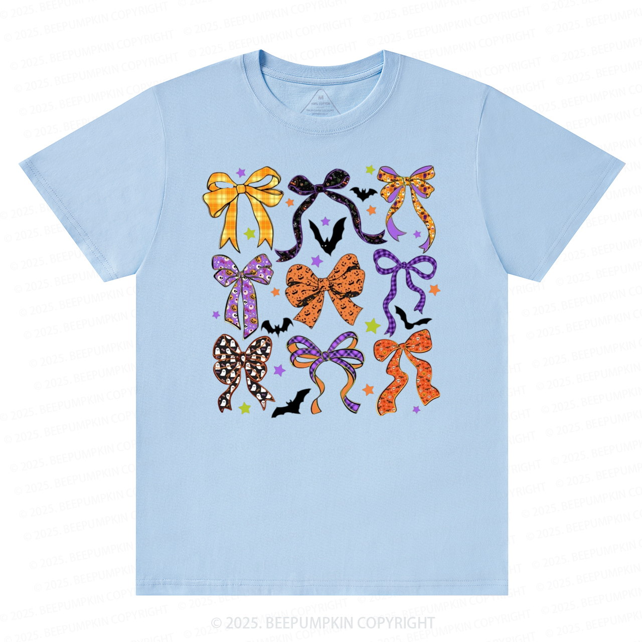 Coquette Bow Halloween T-Shirts Beepumpkin 