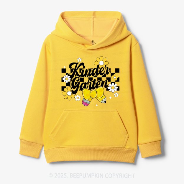 Personalized Golden Glow Of Grade Kid's Hoodies Beepumpkin