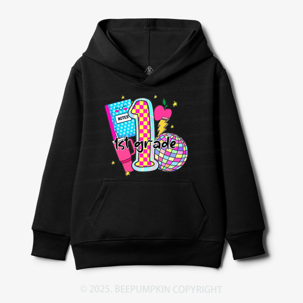 Personalized Grade Glow Collection Kid's Hoodies Beepumpkin