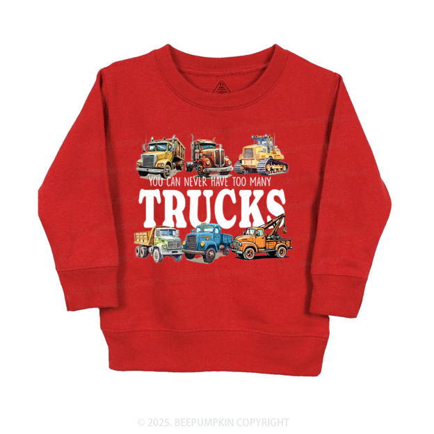 Trucks Kid's Sweatshirt
