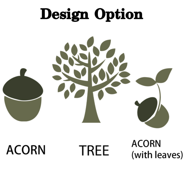 Tree And Acorn Dad&Me Matching Washed Tank Top