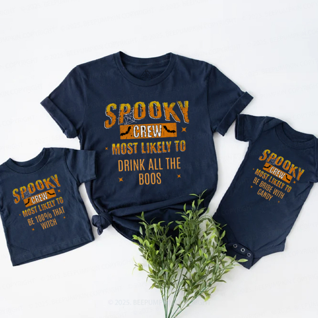 Personalized Group Halloween Family Matching Shirts