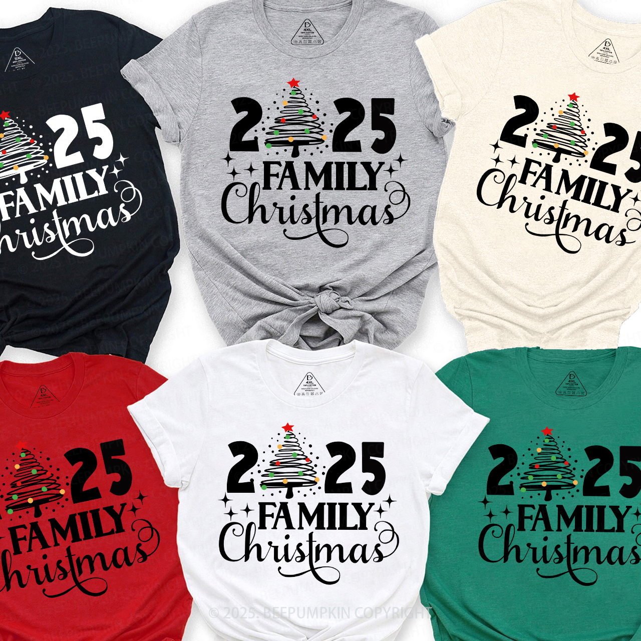 We Are Family Christmas 2025 Shirts Beepumpkin