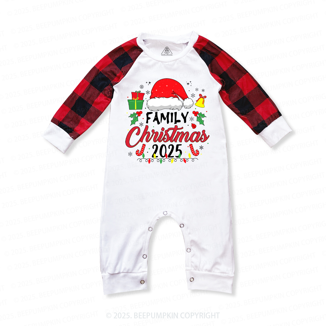 2025 Christmas Rave Party Family Pajamas Beepumpkin