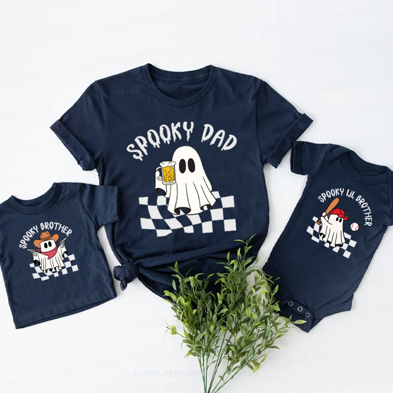 Personalized Spooky Halloween Family Matching Shirts