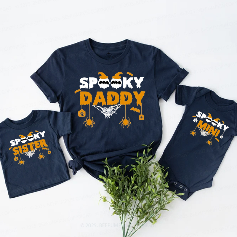 Personalized Spooky Halloween Family Matching Shirts