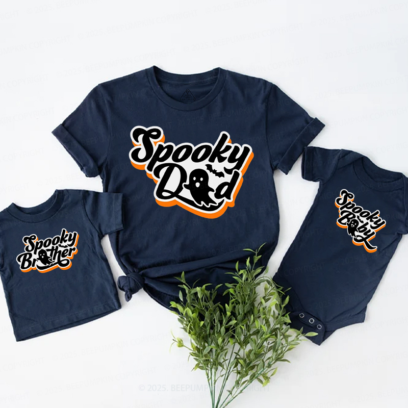 Spooky Halloween Family Matching Shirts