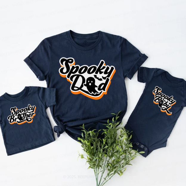 Spooky Halloween Family Matching Shirts