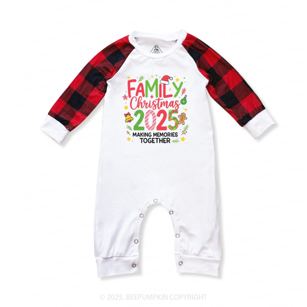 Making Memories Together 2025 Christmas Family Matching Pajamas