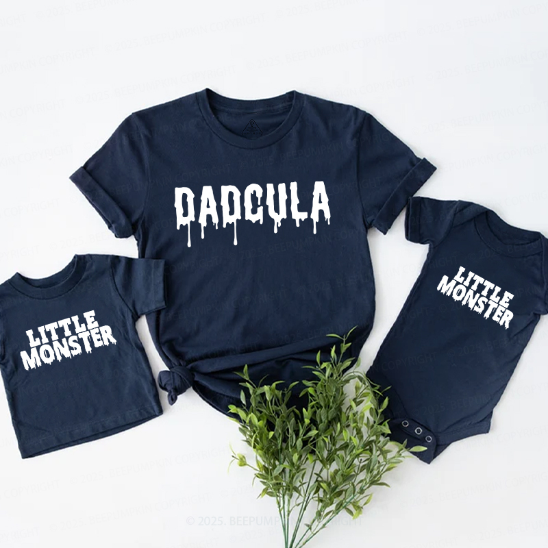 Momster Dadcula Family Halloween Matching Shirt 