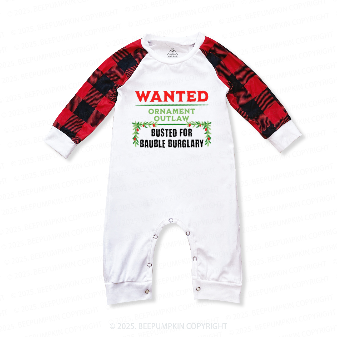 Personalized North Pole Correctional Family Matching Pajamas
