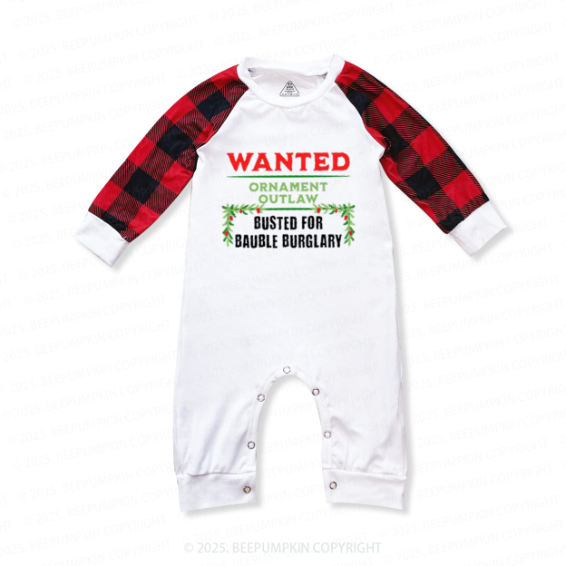 Personalized North Pole Correctional Family Matching Pajamas
