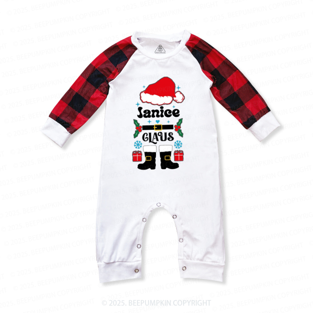 Personalized Santa Claus Christmas Family Matching Pajamas