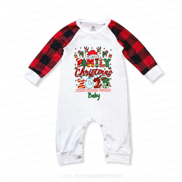 Personalized Christmas Magic 2025 Family Matching Pajamas