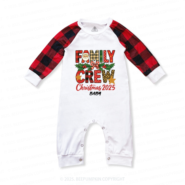 Personalized Christmas 2025 Crew Family Matching Pajamas