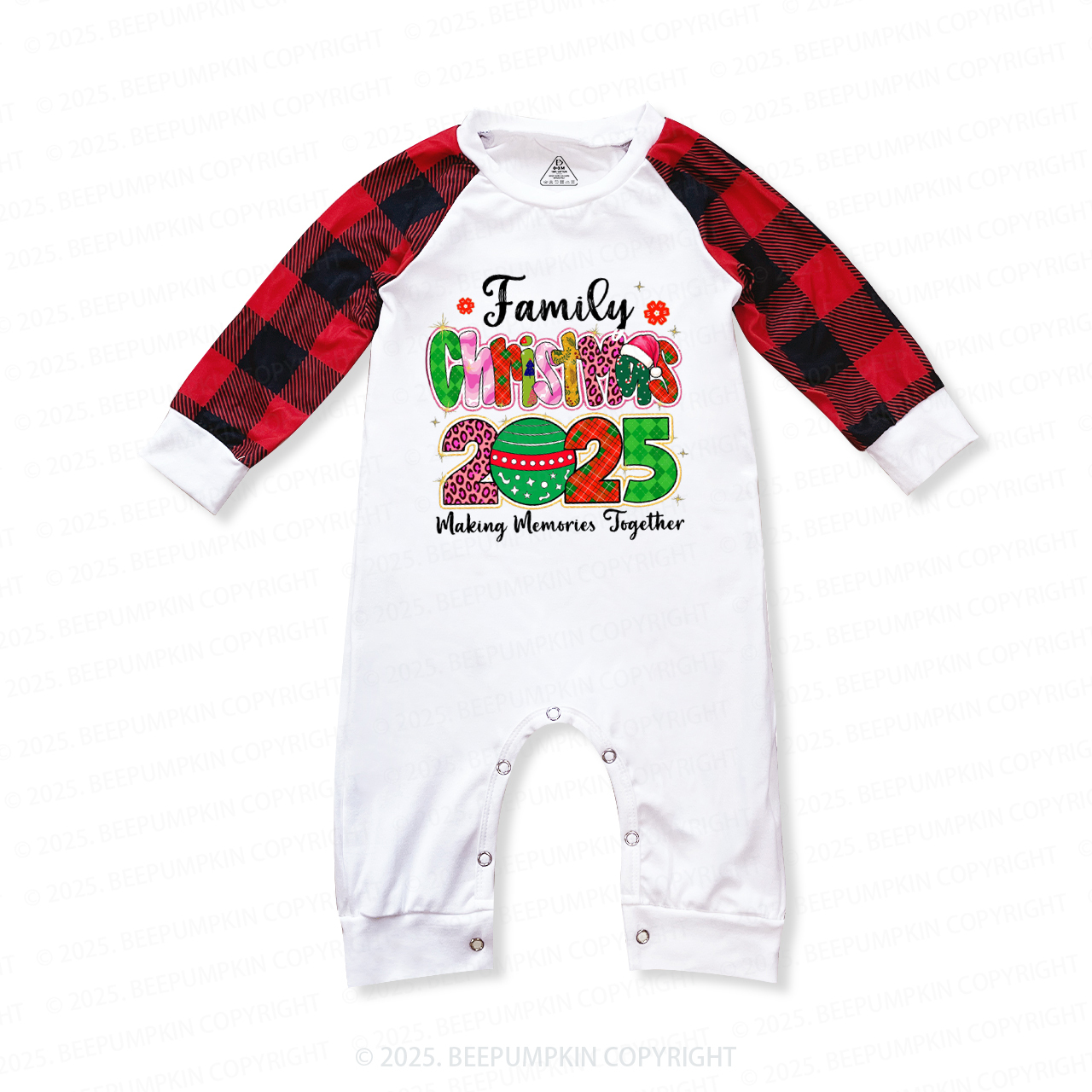 Personalized 2025 Making Memories Together Christmas Family Matching Pajamas