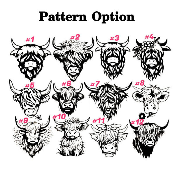 Personalized Charm Matching Felt Western Cowboy Hat