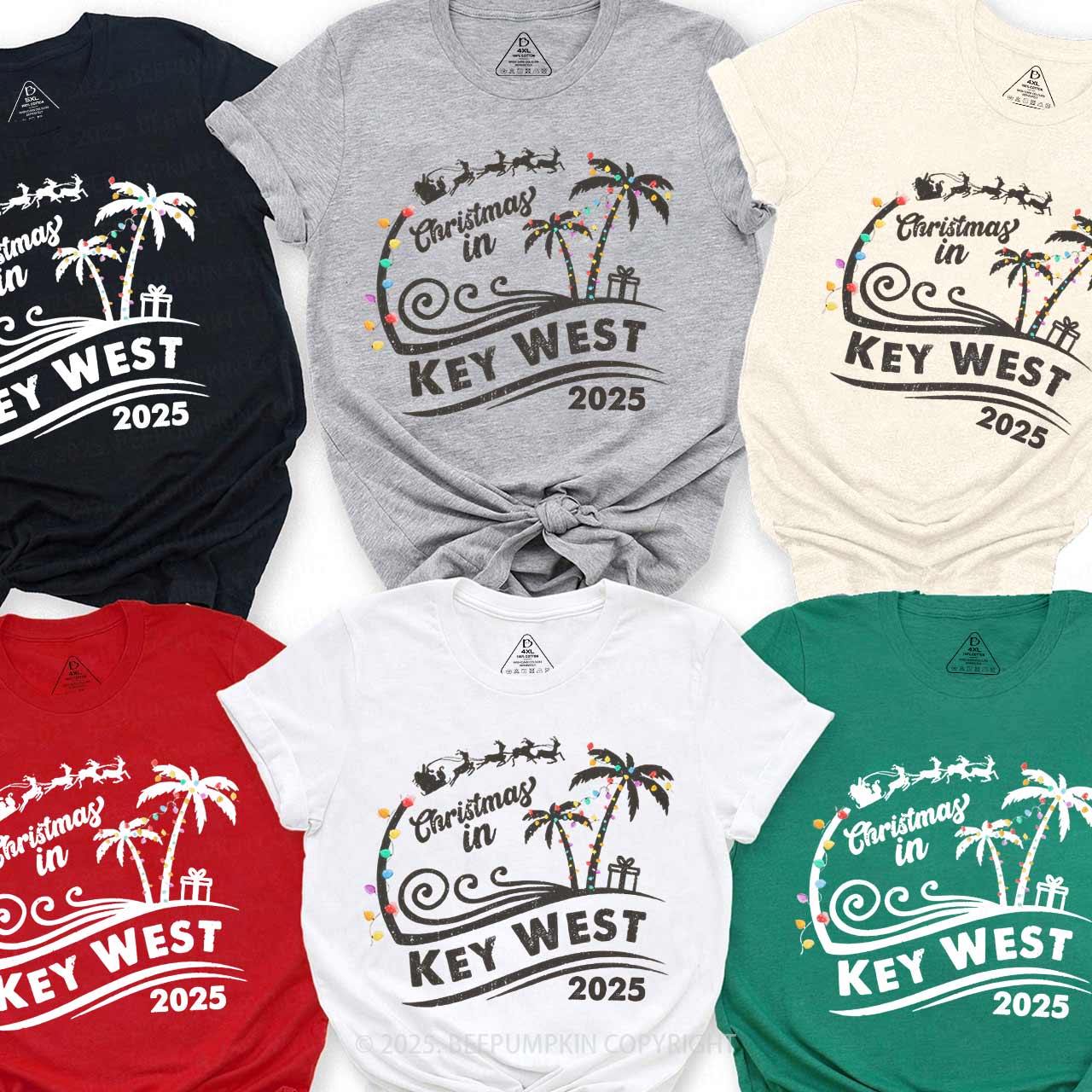 Personalized Christmas Vacation Family Matching T-Shirts Beepumpkin