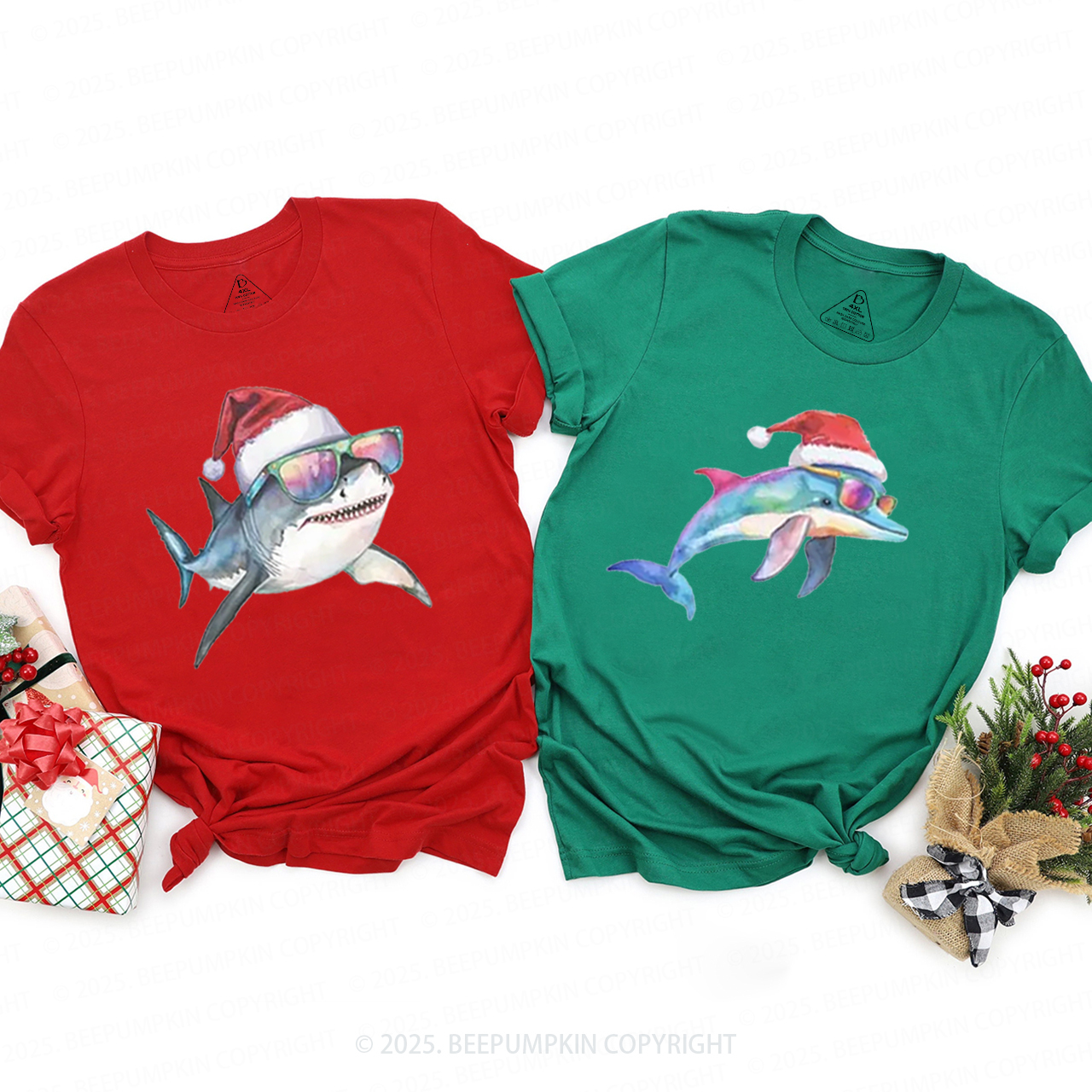 Personalized Christmas Cruise Family Matching T-Shirts Beepumpkin