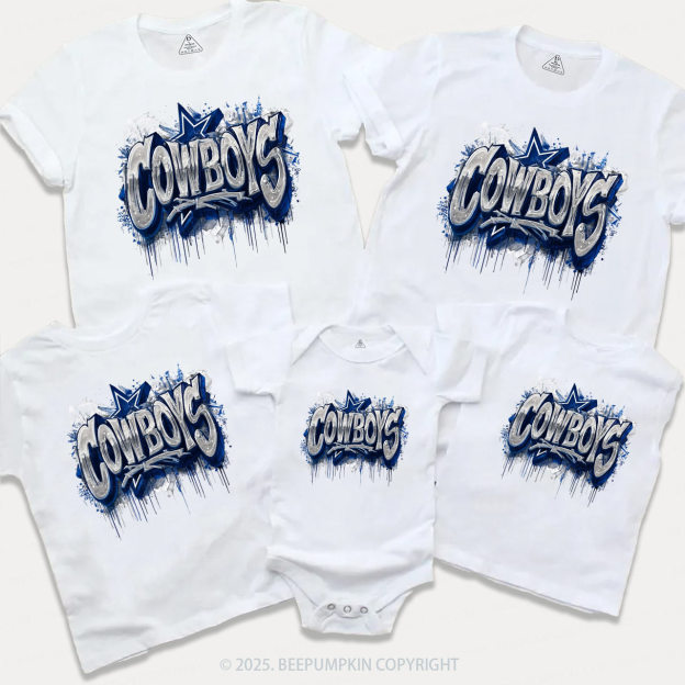 Bold Star Crew Family Matching Tees Beepumpkin