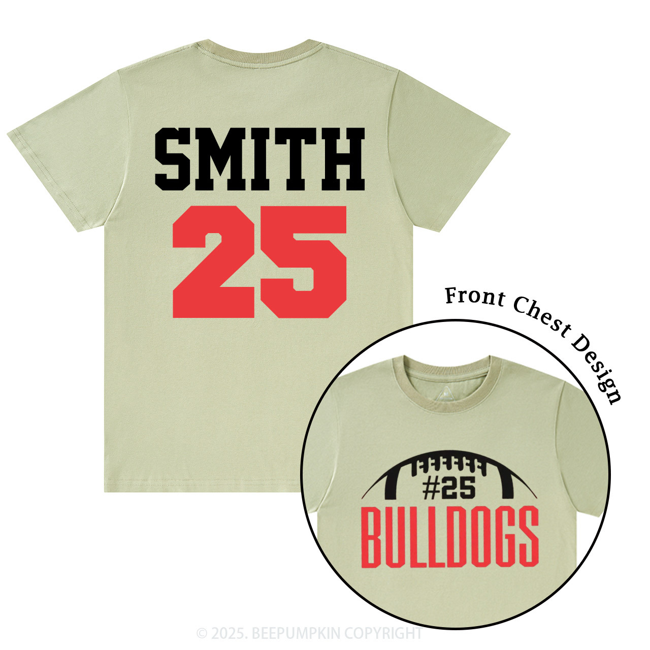 Personalized Game Day T-Shirts Beepumpkin