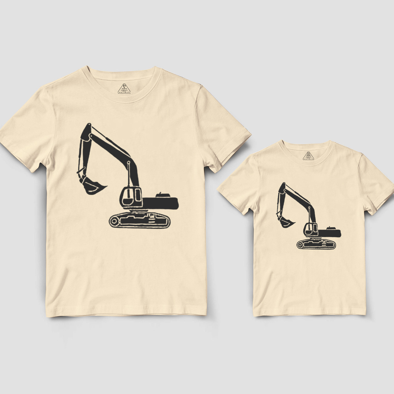 Excavator Du Dad&Me Matching Shirts