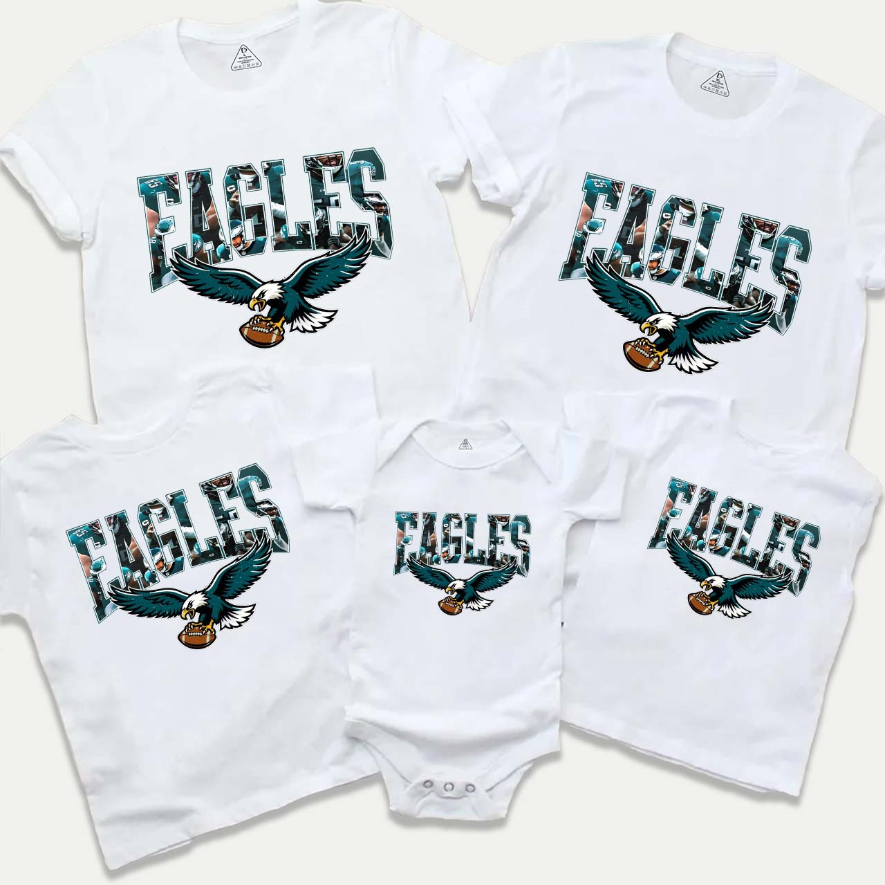 Talons Up Football Family Matching Tees Beepumpkin