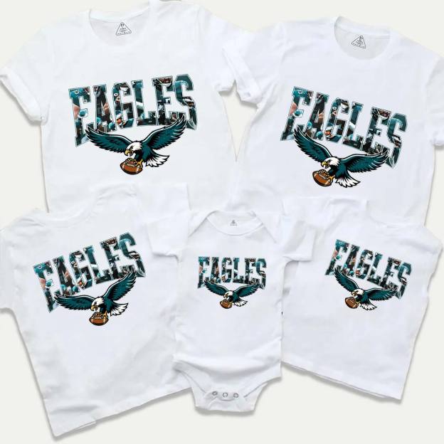 Talons Up Football Family Matching Tees Beepumpkin