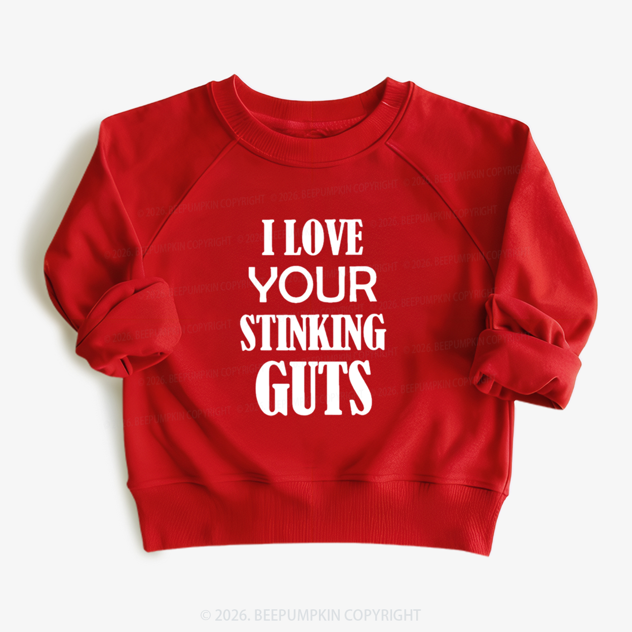 Love Your Stinking Guts Valentine's Day Kid's Sweatshirt