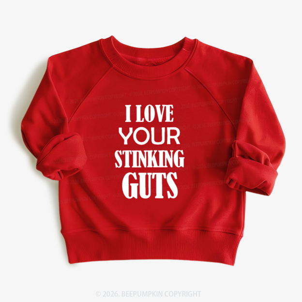 Love Your Stinking Guts Valentine's Day Kid's Sweatshirt