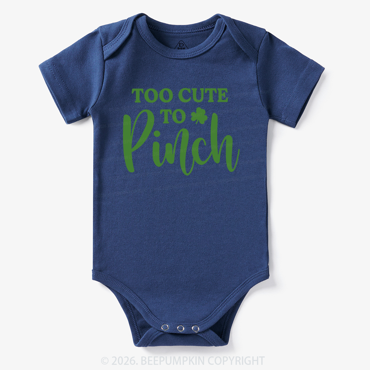 Too Cute To Pinch St. Patrick's Day Bodysuit