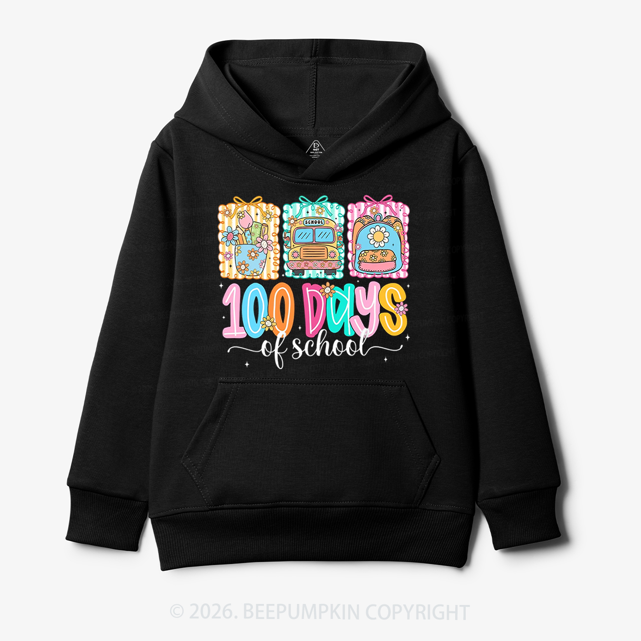 Classroom Art 100 Days of School Toddler&Kid's Hoodies