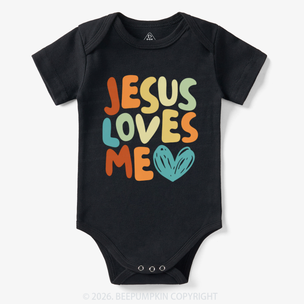 Jesus Loves Me Christian Bodysuit