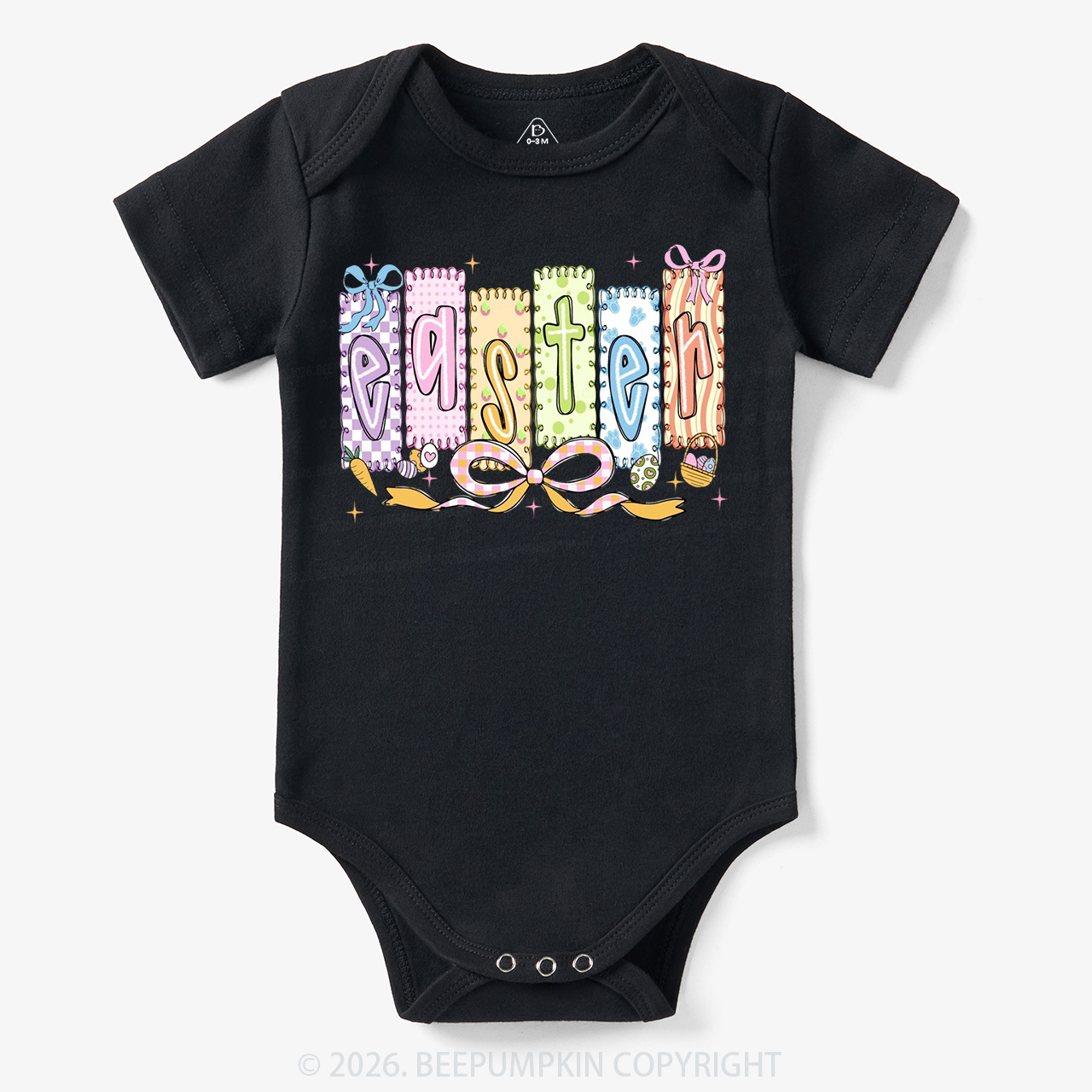 Cute Pastel Preppy Coquette Easter Bodysuit