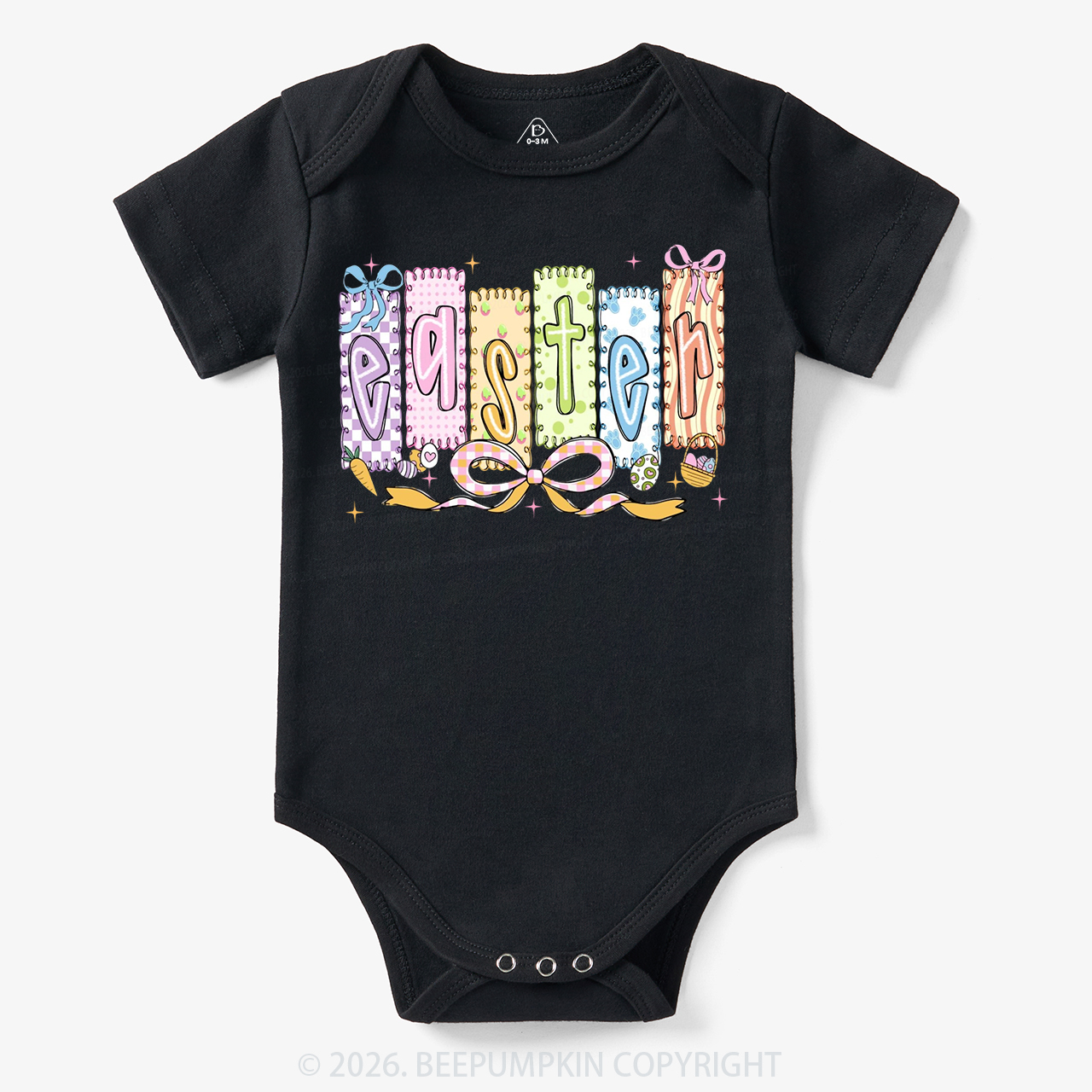 Cute Pastel Preppy Coquette Easter Bodysuit