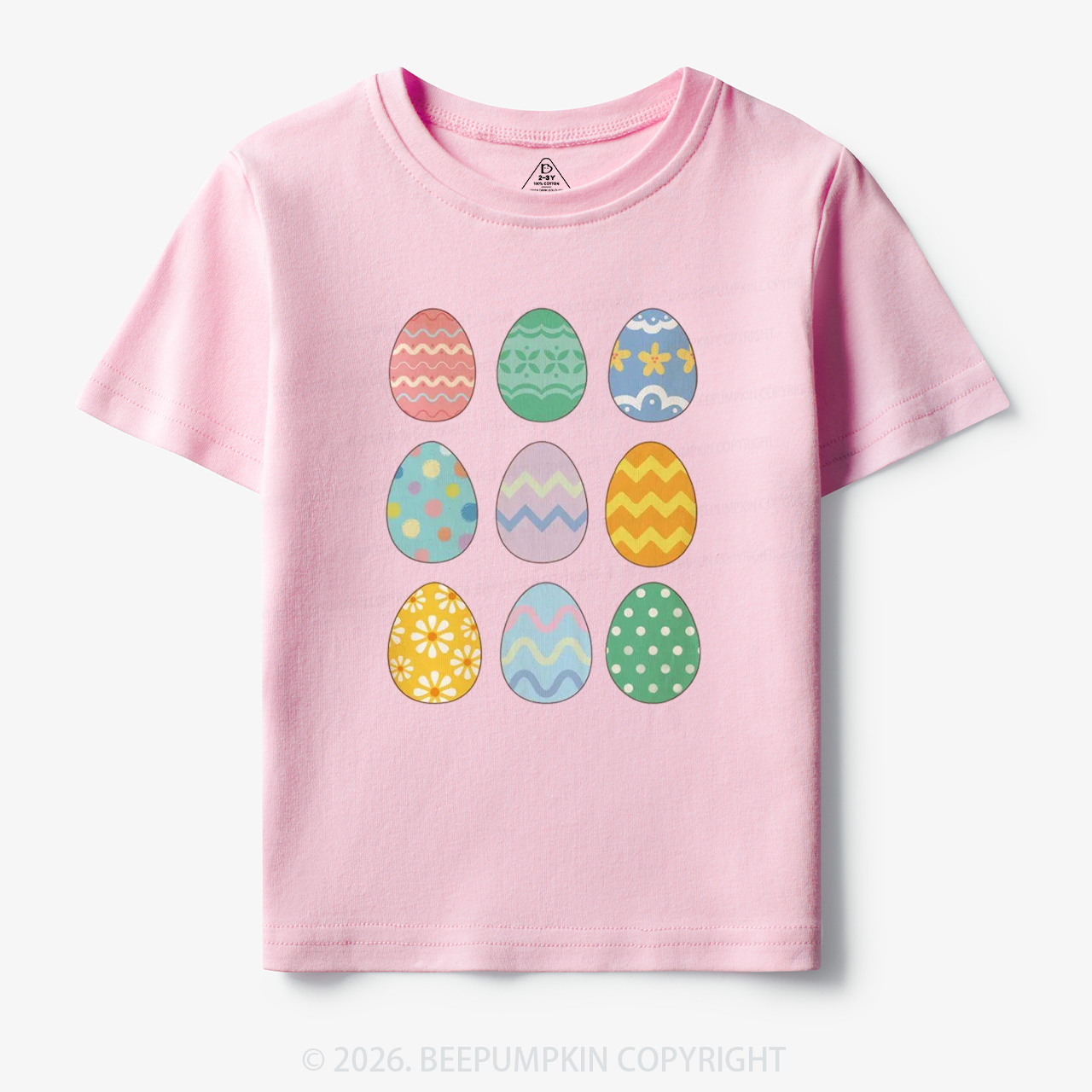 Cute Pastel Easter Egg Toddler&Kid's Tees