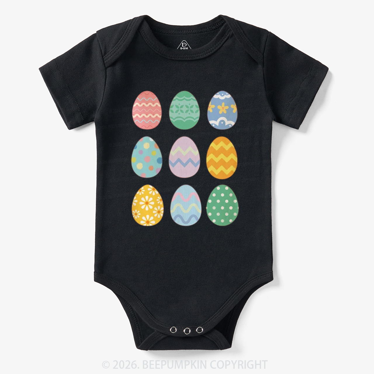 Cute Pastel Easter Egg Bodysuit