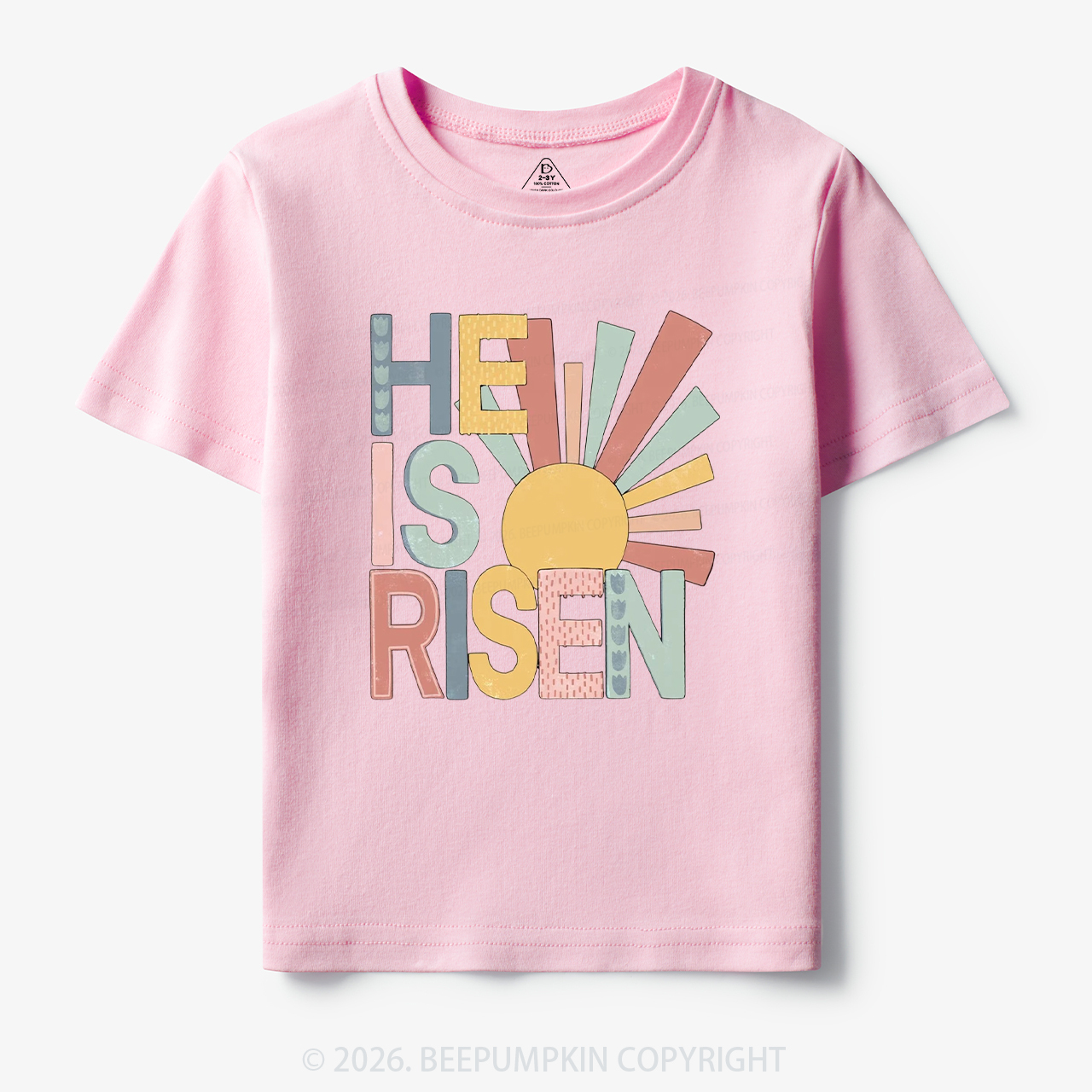 He Is Risen Love Like Jesus Easter Toddler&Kid's Tees