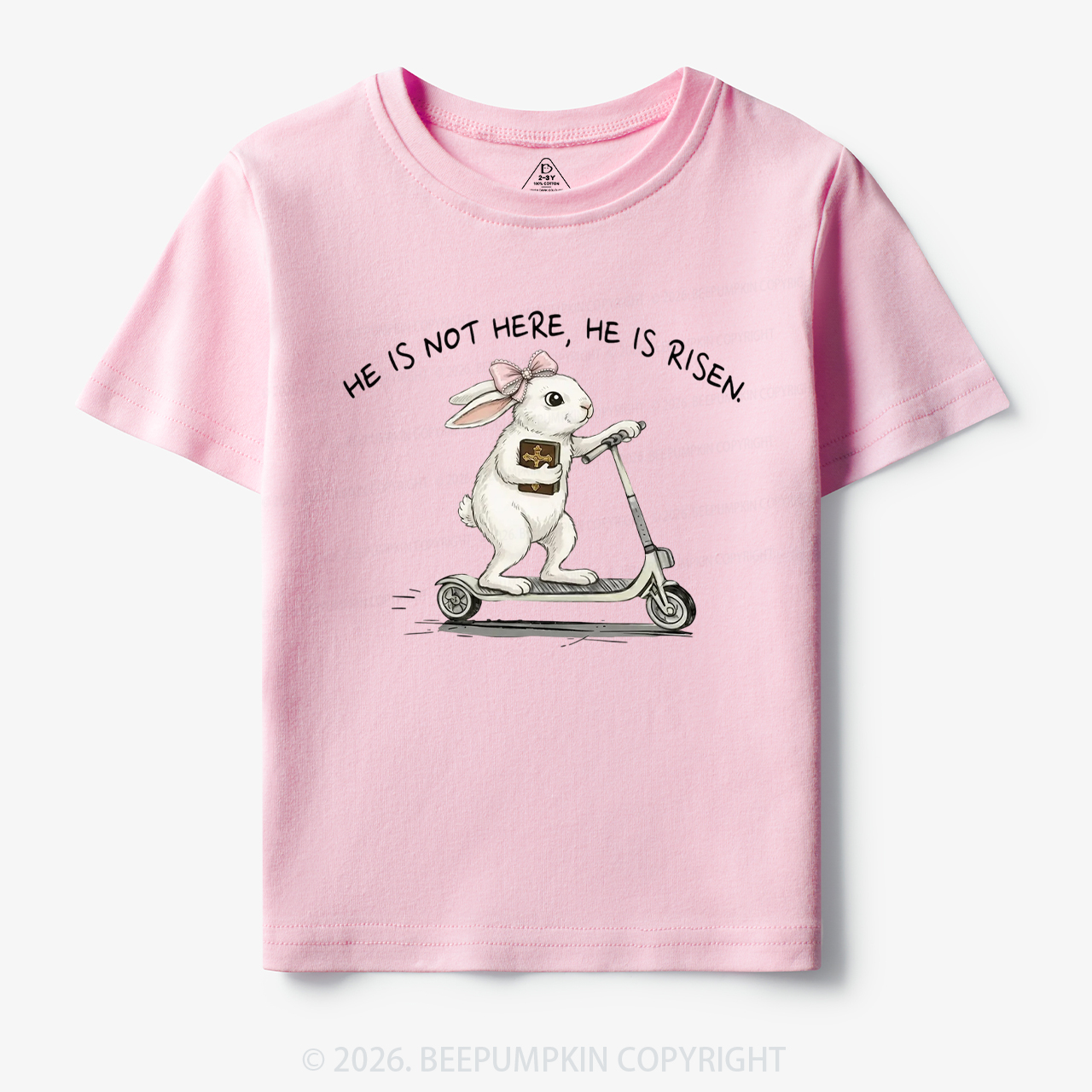 He Is Not Here He Is Risen Toddler&Kid's Tees