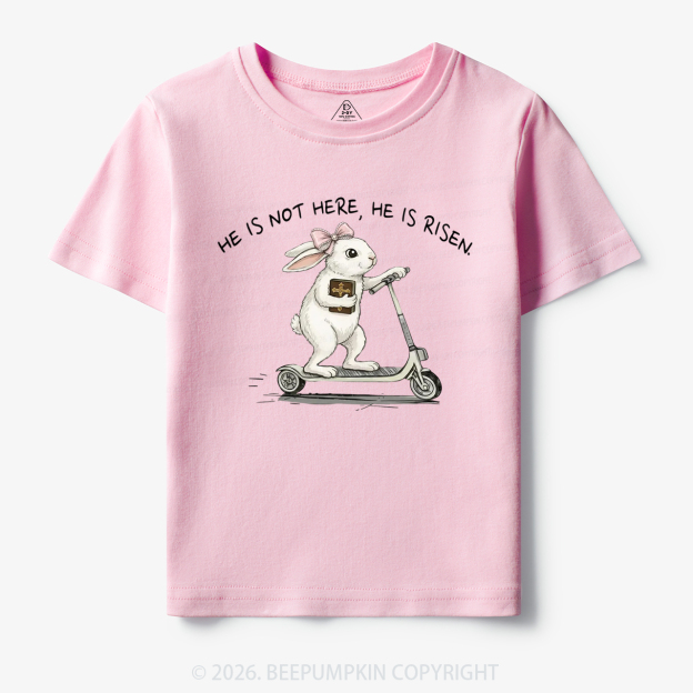 He Is Not Here He Is Risen Toddler&Kid's Tees