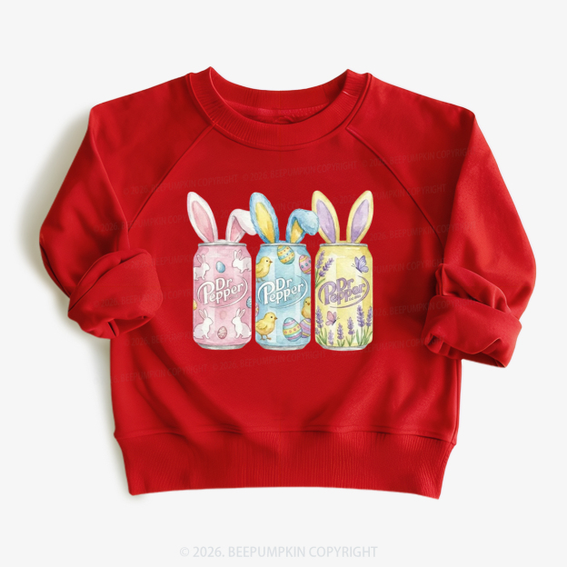 Bunny Easter Soda Kid's Sweatshirt