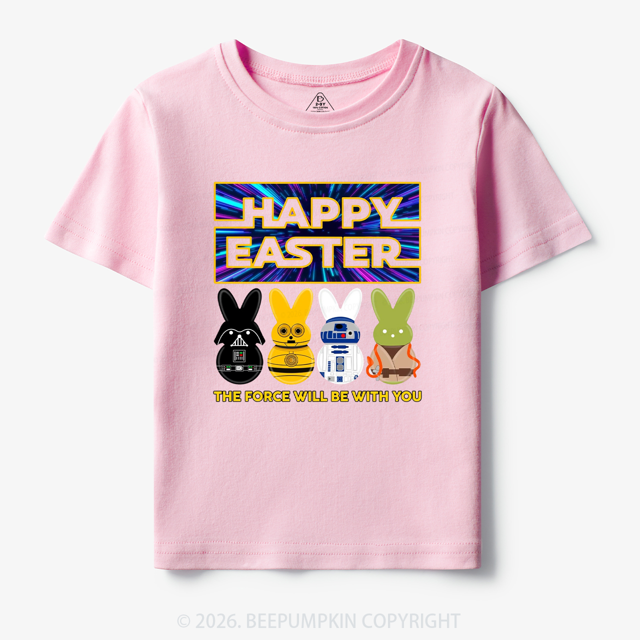 Cosmic Rabbit Easter Toddler&Kid's Tees