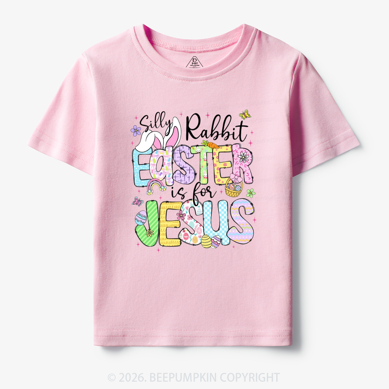Silly Rabbit Easter If For Jesus Toddler&Kid's Tees
