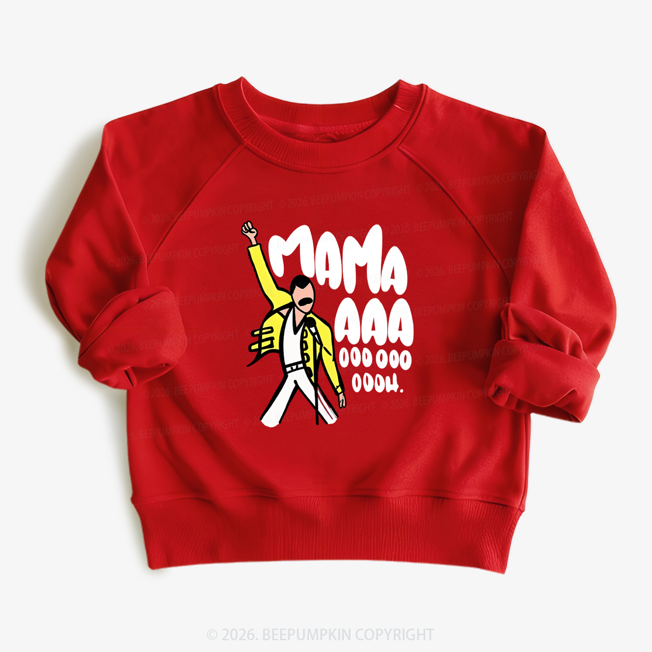 Mama Aaa Oooh Kid's Sweatshirt 8
