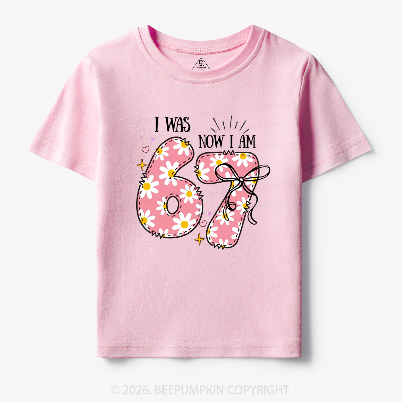 I Was 6 Now I'm 7 Toddler&Kid's Tees 7