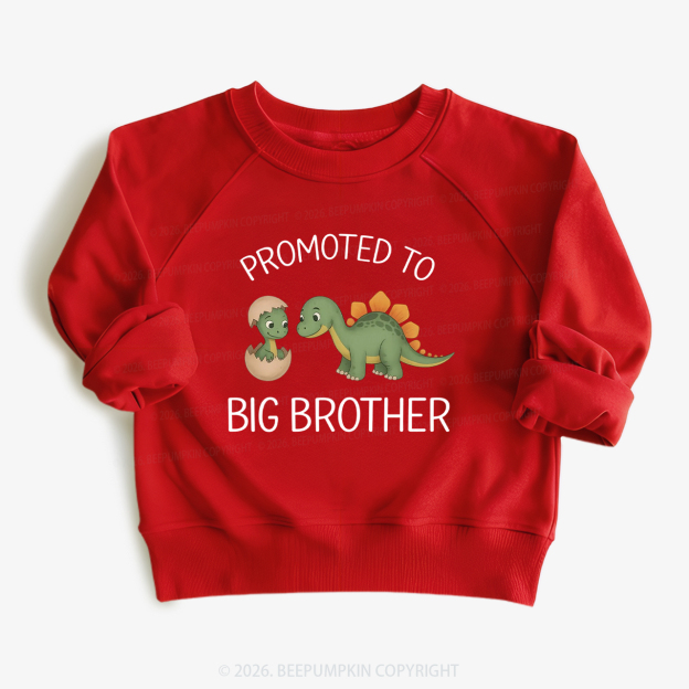 Promoted to Big Brother Kid's Sweatshirt