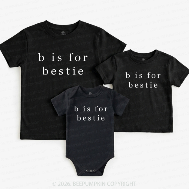 Bis For Bestie Matching Tees For Siblings